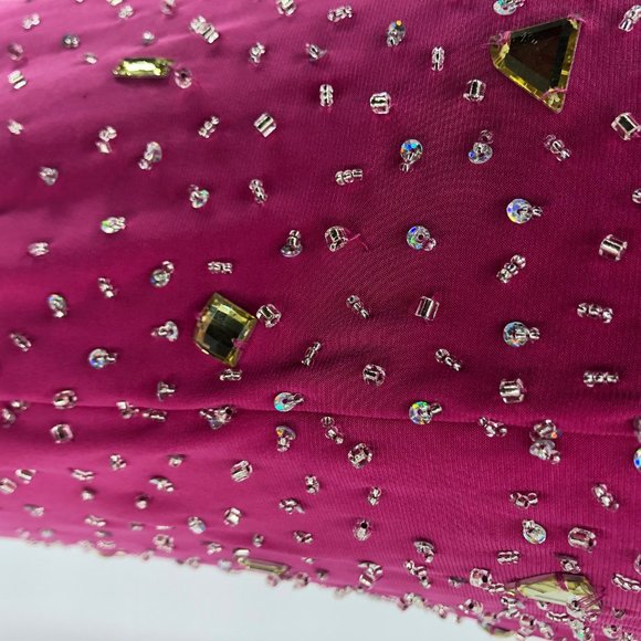 Vintage Gorgeous Formal Event Maxi Gown Pink 0 - Picture 8 of 14